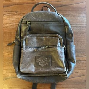 Rawlings Rugged Leather Backpack